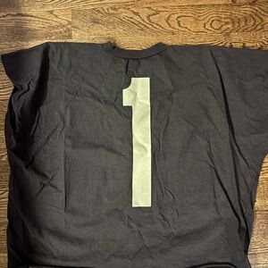 Black Number 1 Men's Shirt